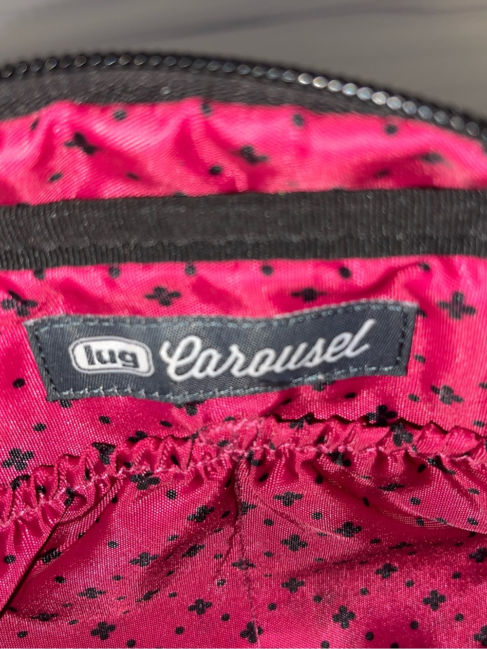 Lug Carousel Pink Camo convertible crossbody - great condition. - Picture 11 of 12